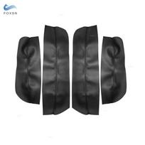 Soft Leather Door Armrest Cover For Peugeot 3008 2011 2012 Car-styling Door Armrest Panel Skin Cover juoda