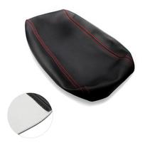 Soft Leather Armrest Cover w/ Sponge For F150 Lariat 2004 2005 2006 2007 2008 Interior Center Console Lid Armrest Box Cover PU-Sponge Beige beige