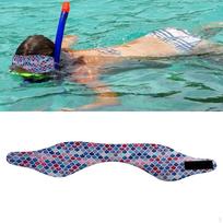 Plaukimo galvos juosta Ausų apsaugos juosta Lengva Apsaugo nuo vandens Plaukimo neoprenas Banglenčių sportui Ežere Style C blue