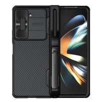 Nillkin For Samsung Galaxy Z Fold 5 5G Case Camshield Fold Slide Camera Case for S-Pen Holder Cover Protection Phone Case Galaxy Z Fold5 gray