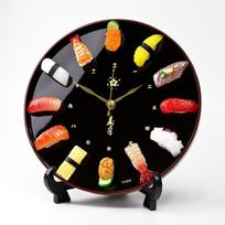 lifelike sushi Can be used as both a wall clock and a desk Made in Realistic, clock. clock. Japan. juoda
