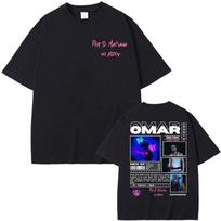 Omar Courtz Por Si Unisexana No Estoy 2026 Tour Graphic Tshirt Unisex Unisex Fashion Retro T Shirts Harajuku Cotton T Shirt Streetwear S black