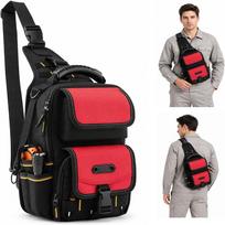 Heavy Duty Tool Bag Waterproof Mini Carry Tool Bag Tool Pouch  For Technician Mechanics Electrician geltona