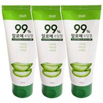 From Nature Aloe Vera 98% Soothing Gel 150g 3 pcs Tube white