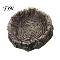Pet Molting Cave Reptile Hide Cave, Realistic Rock Look Resin Toad House, Humid Stable Shelter for Frogs, Small Reptiles, Indoor Terrarium, gray