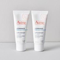 Avene Hydrance Rich Hydrating Cream Duo 40mL x 2p gray