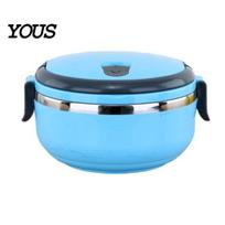 Separate Layer Bento Box Stackable Insulated Lunch with Handle, Stainless Steel Interior Easy Cleaning Portable Thermal Design, Leak-Proof Food Triple Layer žalia