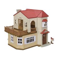 Sylvanian Families Namas Didelis Raudonas Stogas - Palėpė yra Slaptas Kambarys Haru 51 ST Mark Sertifikatas Amžius 3+ Žaislas Lėlių namelis EPOCH