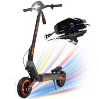 KuKirin G2 2026 sulankstomas elektrinis paspirtukas suaugusiems, 800W variklis, 48V 15AH baterija, sulankstomas e-paspirtukas, maksimalus greitis 45 km/h, 10 colių vakuuminės visureigio padangos, e-paspirtukas juoda
