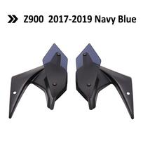 For Kawasaki Z900 Z 900 2017 2018  Motorcycle Parts Side Downforce Naked Spoilers Fixed Wing Winglet Fairing Wing 17-19 Black