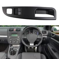 Priekinių dešinių vidinių durelių apdaila, rankenos dangčio lango jungiklio rėmelis RHD 1K3868050B 1K3868050C, skirtas VW Golf >I 2 DOOR black