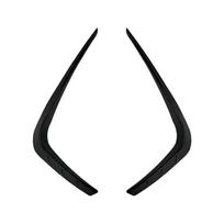 For Ford Focus MK4 ST Line     Car Front Bumper Spoiler Diffuser Splitter Gloss Black Air Vent Trim Body Kits Carbon Look gray