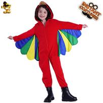 Helovino Vaikų Mielas Papūgos Šou Rekvizitai Kostiumai Vaikų Gyvūno Cosplay Sceniniai Kostiumai l/10-12 years old 140-152cm blue