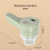 Wireless Multi-Functional Handheld Food Processor & Vegetable Slicer mėlyna
