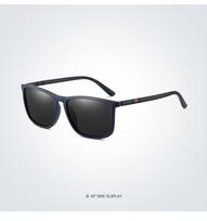 Polarking New Luxury Polarized Sunglasses Men Driving Shades Male Sun Glasses Vintage Travel Fishing Classic Sun Glasses 400 black