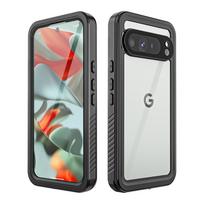IP68 Waterproof Case For Google Pixel 9 Pro XL 9A Pixel 8 7A 6 Diving Swim Outdoor Sports Full Cover Military Grade Anti Fall Pixel 9  XL&Pc + tpu&Case & Screen Protector