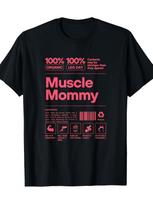 Muscle Mommy Organic Leg Day T-shirt S black