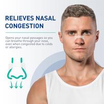 26 Pcs Nasal Strips For Breathing, Nasal Strips For Snoring, Breath Fix Nasal Strips For Nasal Congestion, Nose Strips For Breathing Optimize Dur beige