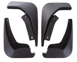 FORD FIESTA MK7 2008- Mud Flaps, Set of 4 juoda