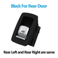 Car Interior Door Window Lifter Regulator Switch Control Button With Cover Trim For BMW 1 3 4 Series F20 F30 F31 F34 F35 Oyster Rear Door 1pc gray