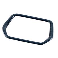Skirta Volkswagen VW ID.4 ID4 2022 2023 automobilio priekinių žibintų jungiklio mygtuko rėmo žiedo dangčio apdaila, vidaus dalių taisymas Carbon Fiber Color black