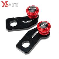 Skirta Honda CBR650R CB650R CBR650F CB650F CBR 650R/650F CB 650R/650F grandinės reguliavimo bloko rėmo svyravimo svirties ritės slankikliai CB650F Orange