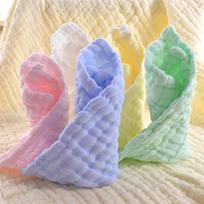 Baby Muslin Washcloths Soft Newborn 5pcs/bag Baby Face Towel for Sensitive Skin- Baby Registry as Shower 12*12inch 30*30cm gray