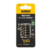 DeWalt sukimo antgalių rinkinys FLEXTORQ T10 25 mm, 5 vnt.