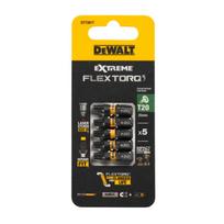 DeWalt sukimo antgalių rinkinys FLEXTORQ T20 25 mm, 5 vnt.