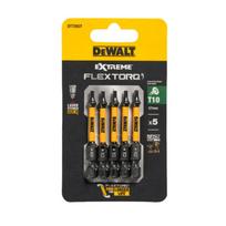 DeWalt sukimo antgalių rinkinys FLEXTORQ T10 57 mm, 5 vnt.