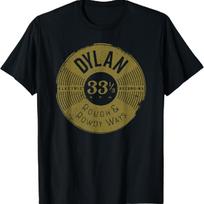 Bob Dylan - Electric Recording T-Shirt_1 L juoda
