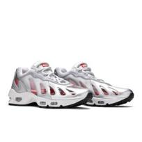 Nike Supreme x Air Max 96 'Metallic Silver' CV7652-001 Men's Shoes EU 42 metalo sidabro spalvos/raudona