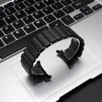 Rubber Titanium Strap for Samsung Galaxy Watch Ultra 2025 47mm Luxury Metal Bracelet For samsung GALAXY ULTRA 47MM 2024 Men Band Galaxy Ultra 2025 gray