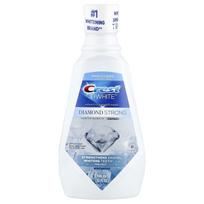 Crest, 3D White™, Diamond Strong, burnos skalavimo skystis nuo ėduonies su fluoru, be alkoholio, žieminės mėtos skonio, 946 ml (946 ml) white