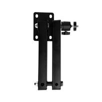 Foldable Wall Mount Bracket 90x64mm Featuring Two Axises for Projection and Camera Compatibility Wall Mount 1 black