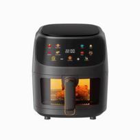 1400W 8L/10L Large Capacity Household Multifunctional Air Fryer Touch Screen Oil-free Cooking Machine 10L Black black