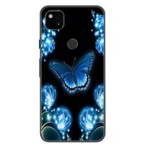 Silikoninis dėklas Google Pixel 4A dėklas 5.81 Silikoninis Pixel 4A 5G galinis dangtelis Telefono dėklas Google Pixel 4 A 4A 4G 5G minkšti dėklai Pixel 4A 5G 6.2 inch black