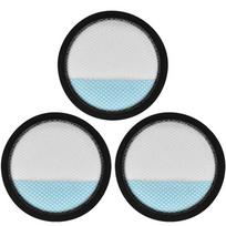 3 Pack Washable Filter Replacement Accessories For Ryobi 18V 1+ Cordless Stick Vacuum Cleaner PCL720 PBLSV716 A32SV720N white