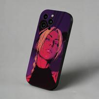 J-JoJos Bizarre Adventure iPhone Case For 17 Air 16 Pro Max 16e 15 Plus 14 13 12 11 Back Protector Cover iPhone16 blue
