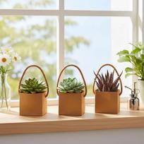 30 Pcs Gift Box Paper Succulents Wraps Bags Carrier Box Paper Gift Bags for Birthday Wedding Baby Shower Party Favors 30pcs white