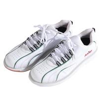 Prekės ženklas FL Pro White Dydis 35-46 Boulingo batai Unisex Atsparūs dėvėjimuisi Kvėpuojantys Boulingo rinkikliai Tinka Didelis dydis Boulingo takas 46 juoda