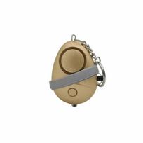 Sound Alert Loud Siren Personal Alarm LED Flashlight Egg-shaped Security Alarm 130dB Sound Safety Alarm Travel mėlyna