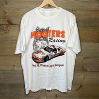 Men's and Women's T-shirts Hooters Racing 1992 Winston Cup Cham.Pion White XXL gray