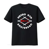 Mejiro Gym Amsterdam Dutch Kickboxing Muay Thai Rob Kaman Peter Aerts T shirt streetwear Unise M black