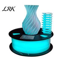 3D Printing Filament Glow-in-the-Dark PLA 1.75mm, 1Kg Spool Luminous Solid Color Filament, Non Warping Printer for DIY Figurines Models Crafts violetinė