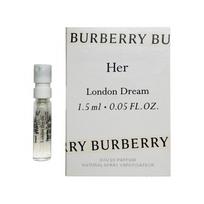 Burberry Her London Dream Women Eau De Parfum 1.5ml Mini Perfume Spray Sample Portable Floral Fragrance Travel‑size Ladies Scent Vial 3pcs