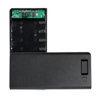 Diy Shell 8*18650 Battery Power Bank Dual Usb For Phone Charging 18650 Battery Storage Box Case Without Battery balta