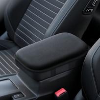 Car Armrest Box Heightening Pad Thickened Arm Pad Car Interior Car Central Hand Pad black black