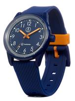 CITIZEN Q&Q Smile Solar Analoginis laikrodis, Vandeniui atsparus kasdienio stiliaus modelis RP26J017, Tamsiai mėlynas, Moteriškas, Fiksuotas rėmelis gray