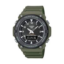 Casio wristwatch Collection Tough Solar AQ-S820W-3BJF mens khaki gray